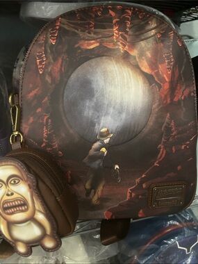 Loungefly Brown Moonlit Adventure Printed Backpack